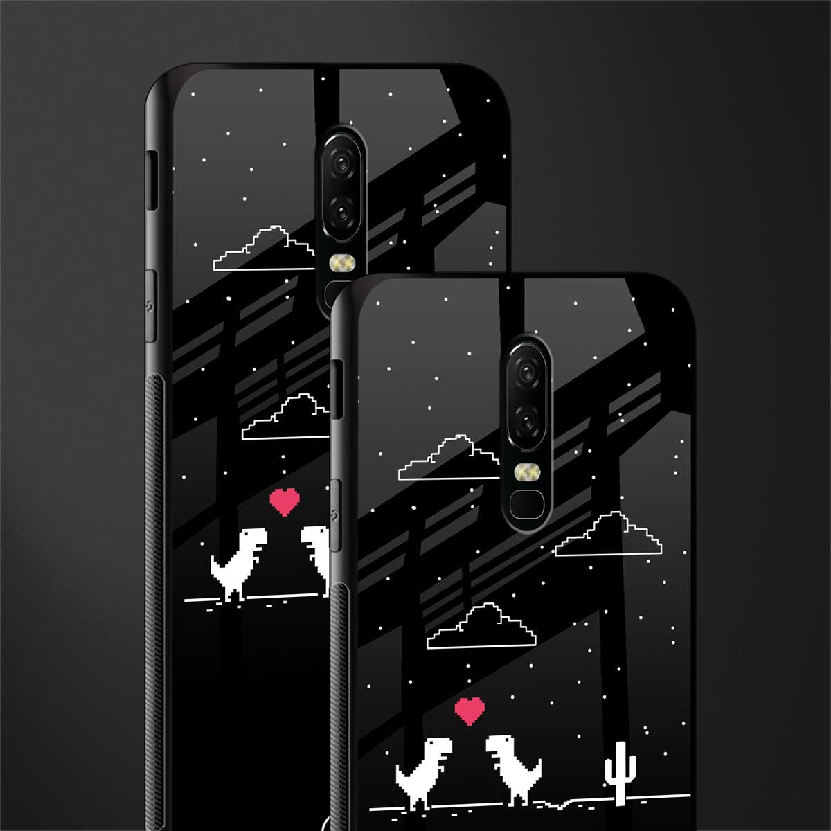 t-rex glass case for oneplus 6 image-2