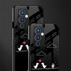 t-rex back phone cover | glass case for oneplus 9