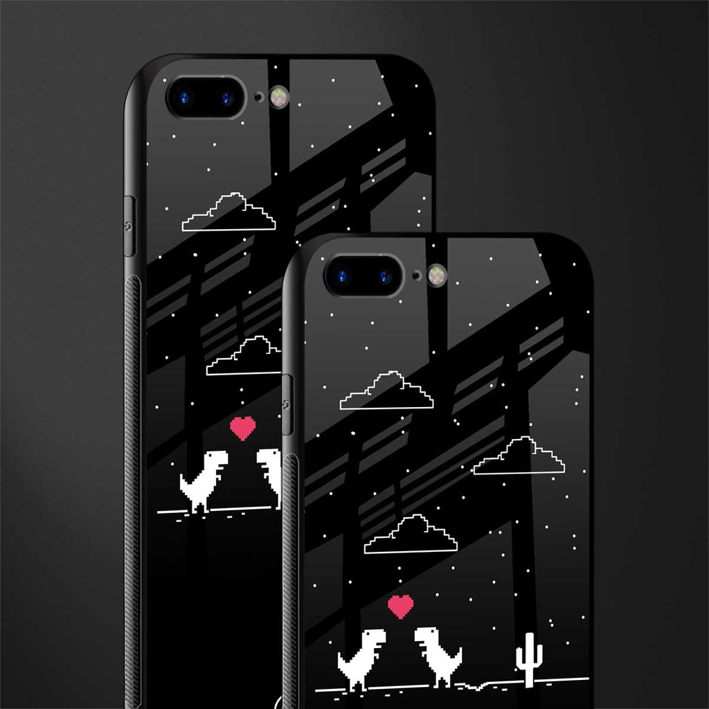t-rex glass case for iphone 7 plus image-2