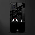 t-rex back phone cover | glass case for vivo v21e 4g