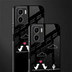 t-rex back phone cover | glass case for vivo y72