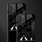 t-rex glass case for oneplus nord ac2001 image-2