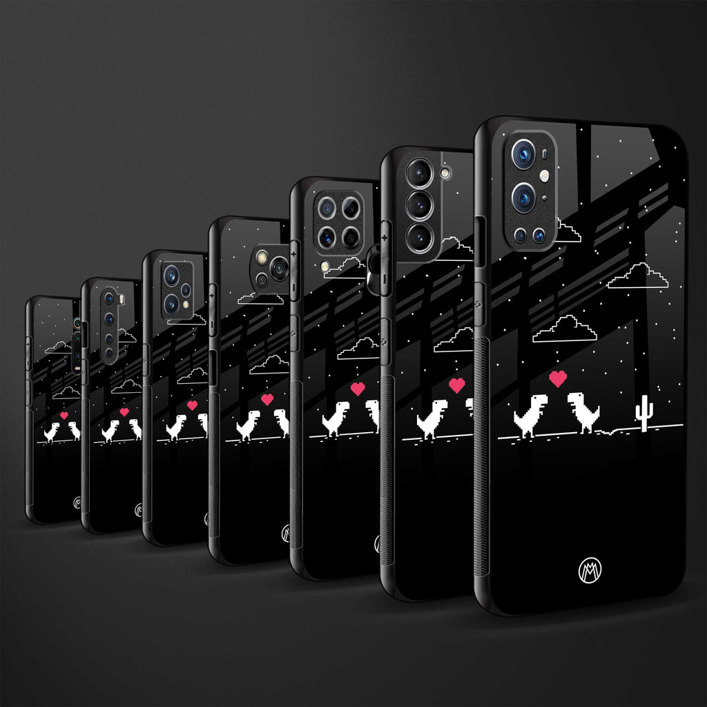 t-rex back phone cover | glass case for vivo y22