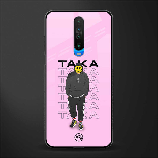 taka taka glass case for poco x2 image