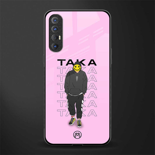 taka taka glass case for oppo reno 3 pro image