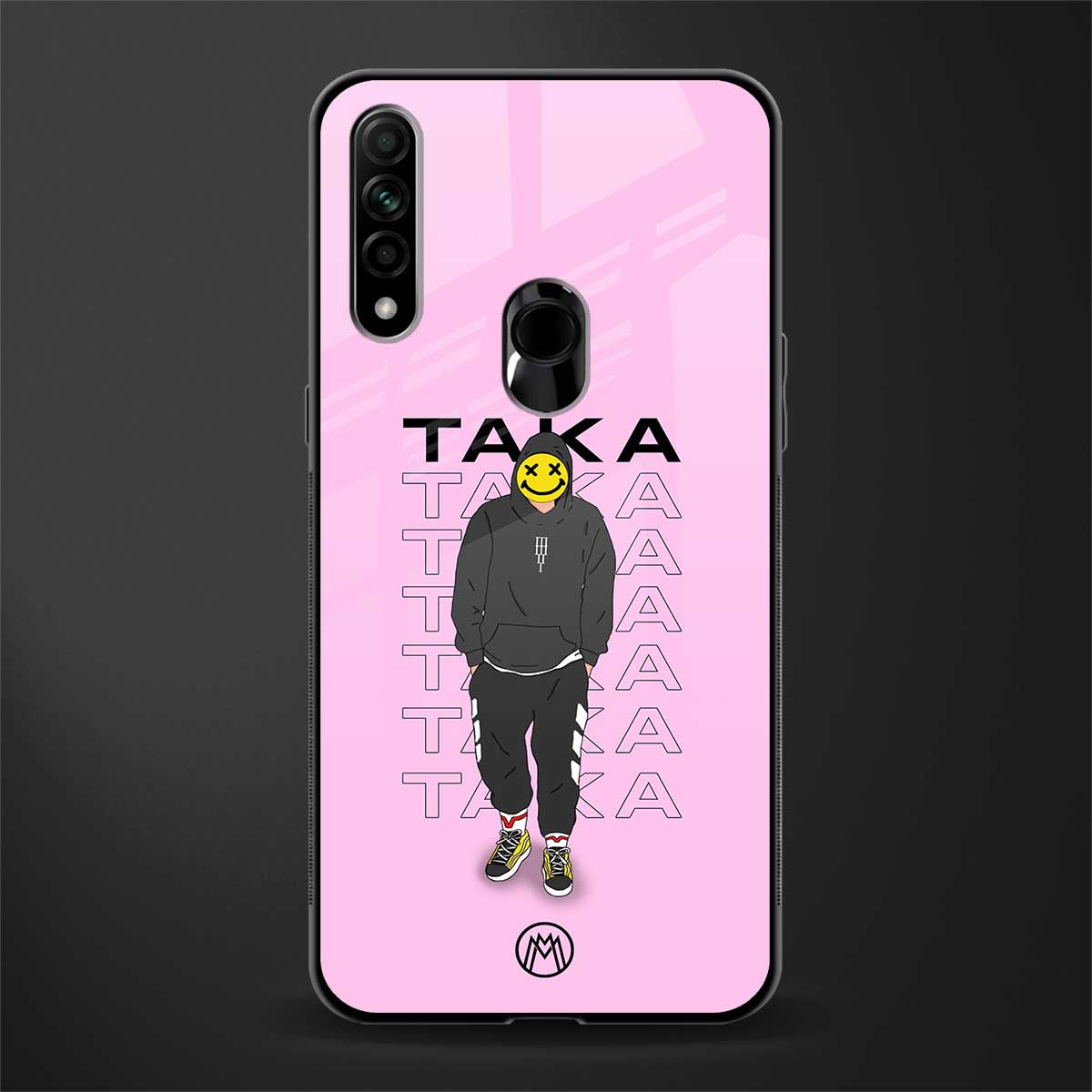 taka taka glass case for oppo a31 image