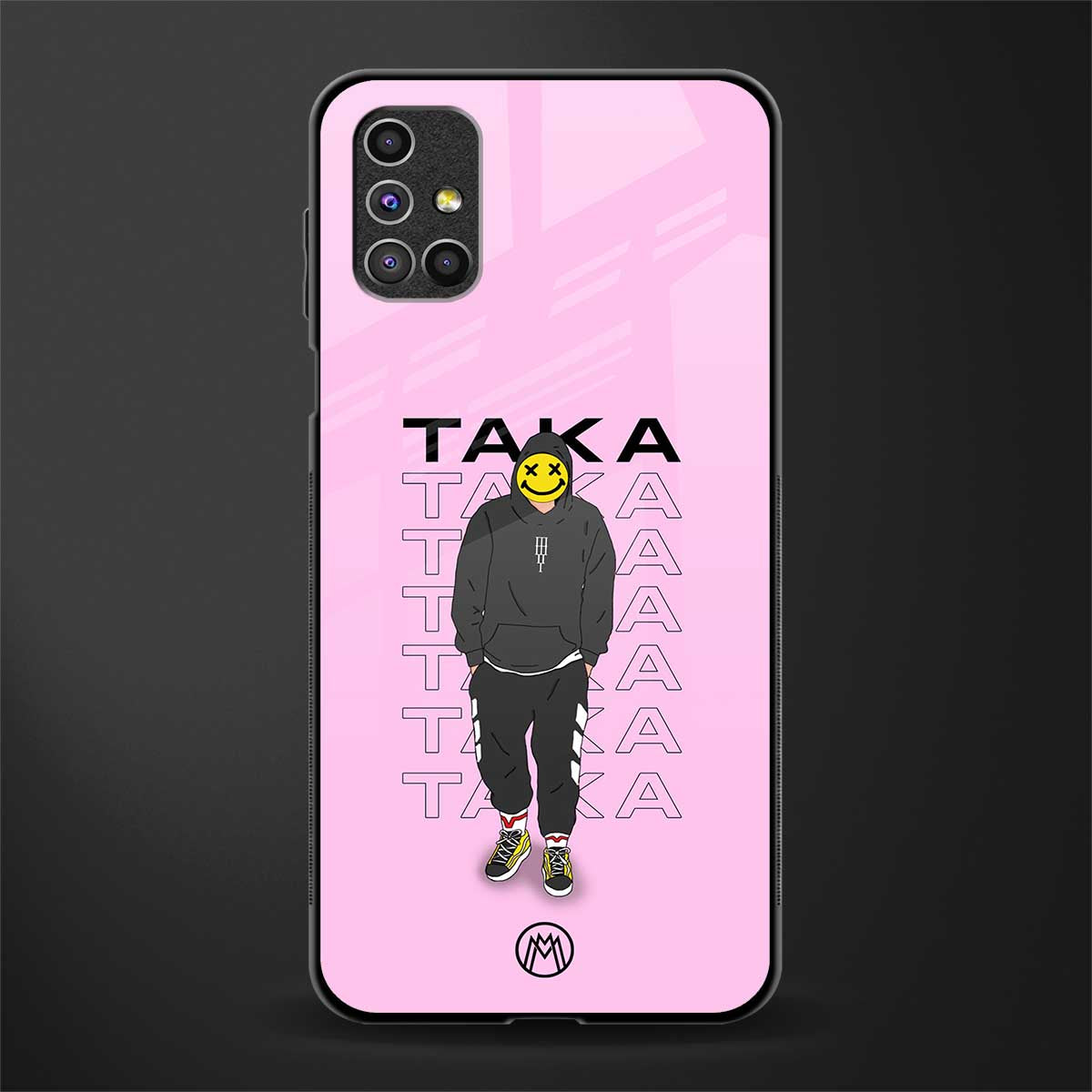 taka taka glass case for samsung galaxy m51 image