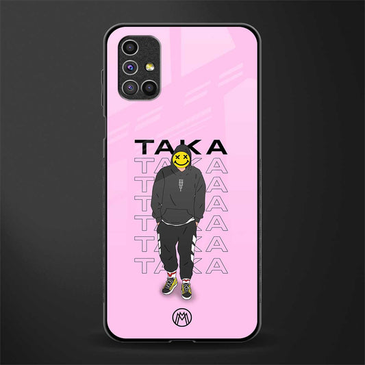 taka taka glass case for samsung galaxy m31s image
