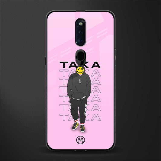 taka taka glass case for oppo f11 pro image