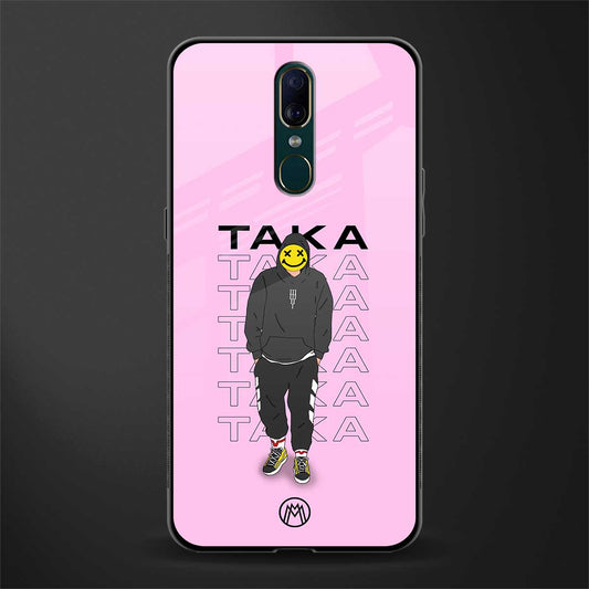 taka taka glass case for oppo f11 image