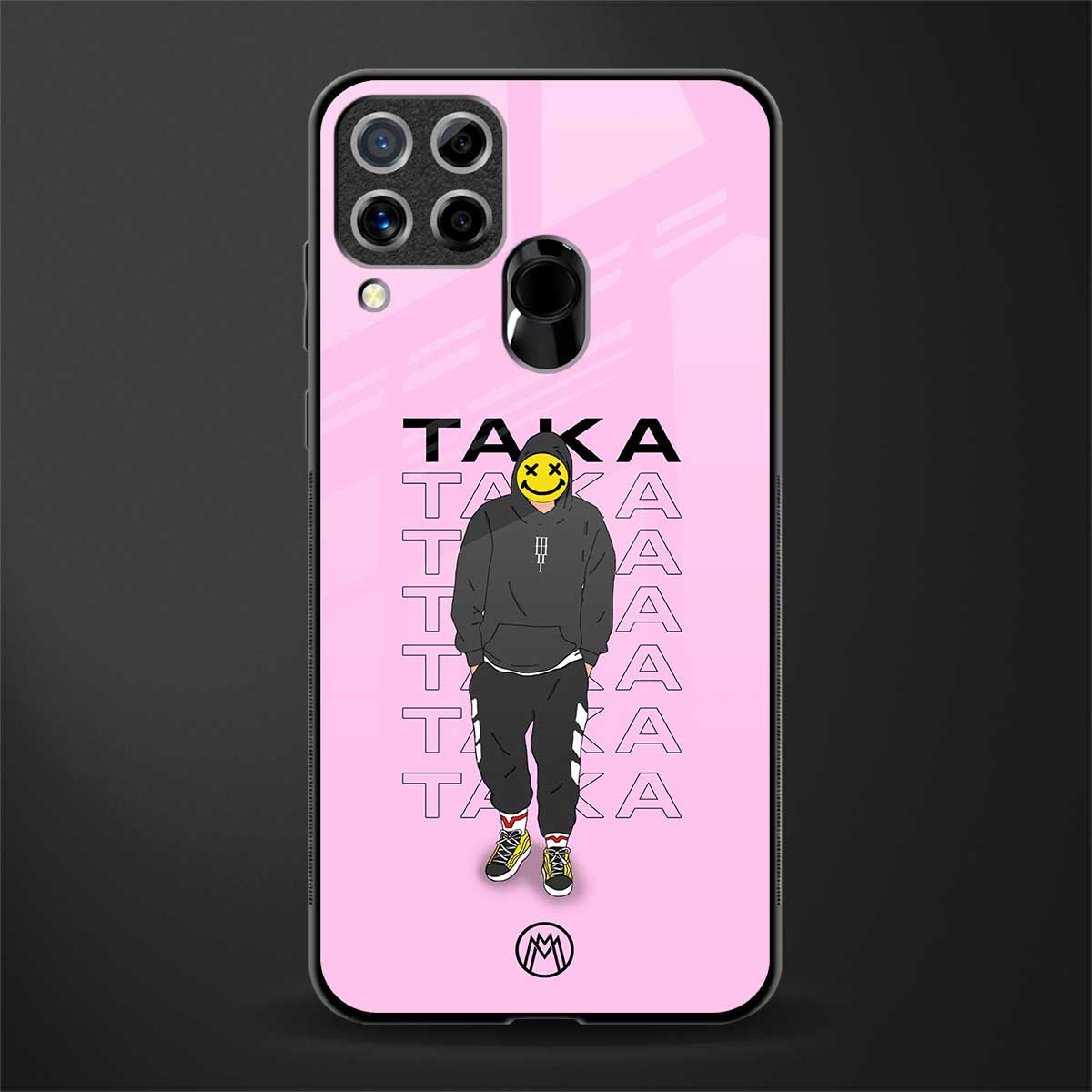 taka taka glass case for realme c15 image