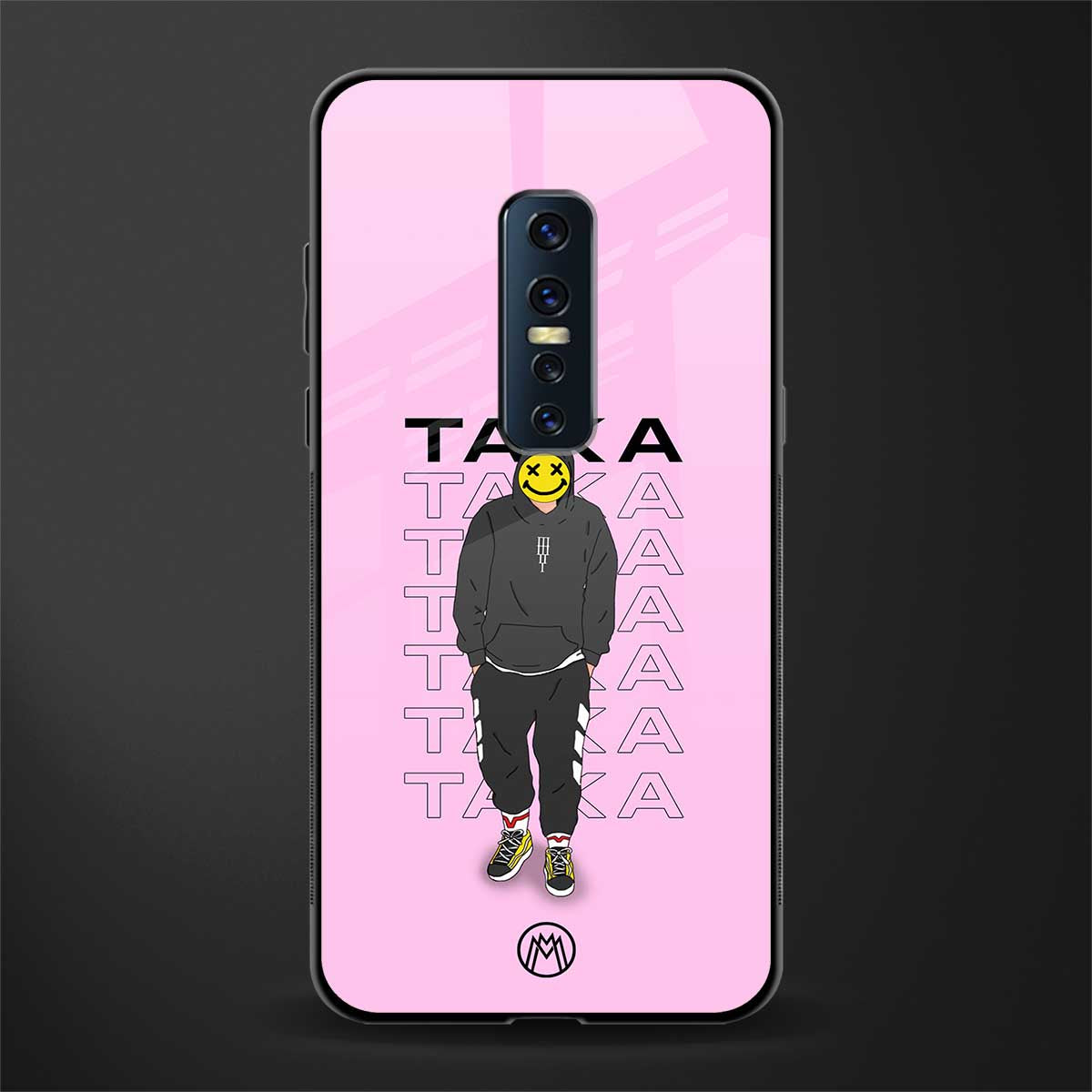 taka taka glass case for vivo v17 pro image