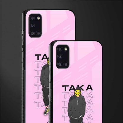 taka taka glass case for samsung galaxy a31 image-2