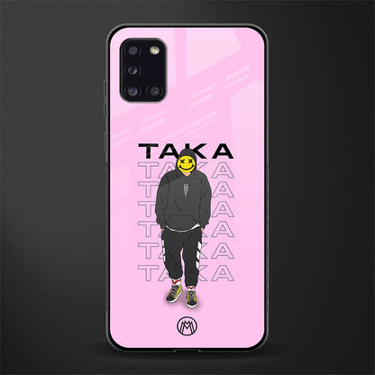 taka taka glass case for samsung galaxy a31 image