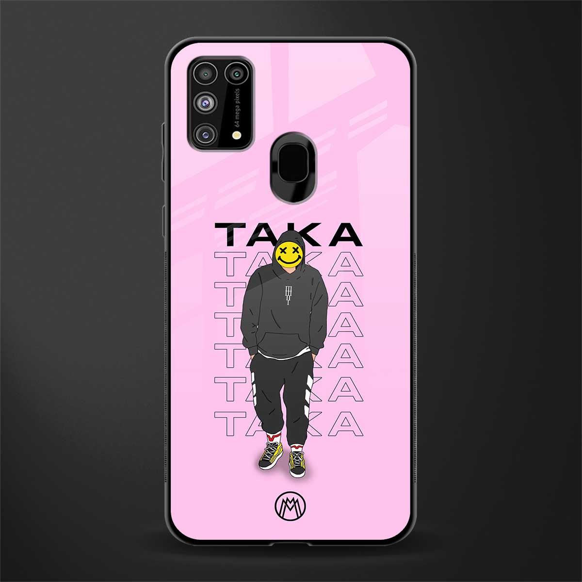 taka taka glass case for samsung galaxy m31 image