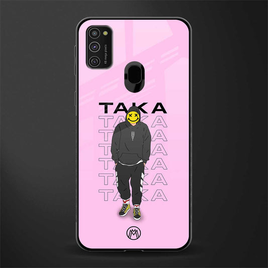 taka taka glass case for samsung galaxy m21 image