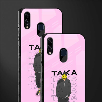 taka taka glass case for samsung galaxy a20 image-2