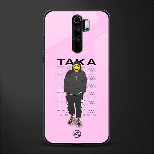 taka taka glass case for redmi note 8 pro image