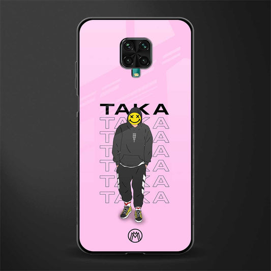 taka taka glass case for redmi note 9 pro max image