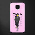 taka taka glass case for redmi note 9 pro image