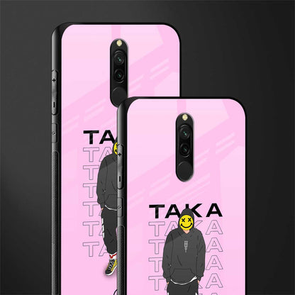 taka taka glass case for redmi 8 image-2