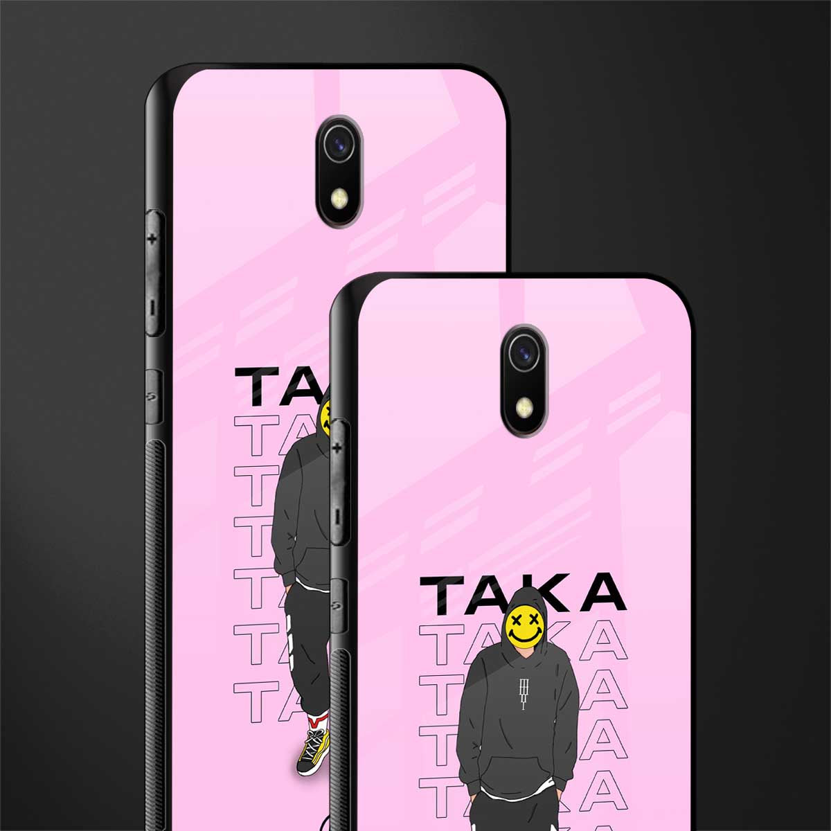 taka taka glass case for redmi 8a image-2