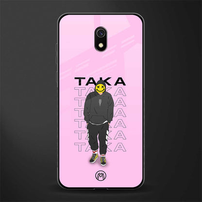 taka taka glass case for redmi 8a image