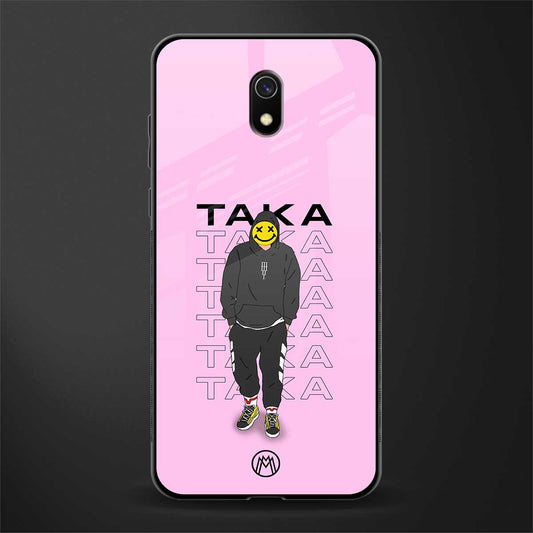 taka taka glass case for redmi 8a image