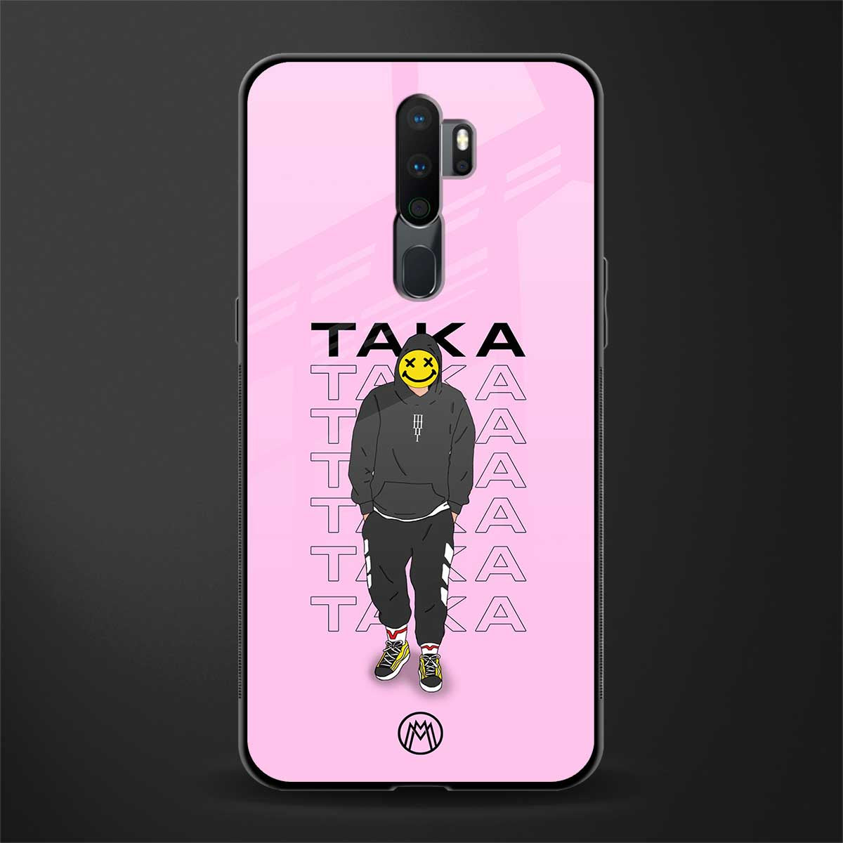 taka taka glass case for oppo a5 2020 image