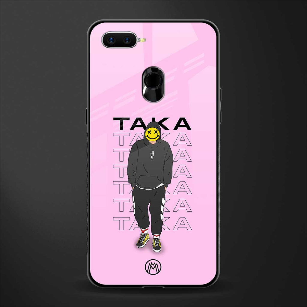 taka taka glass case for oppo a12 image