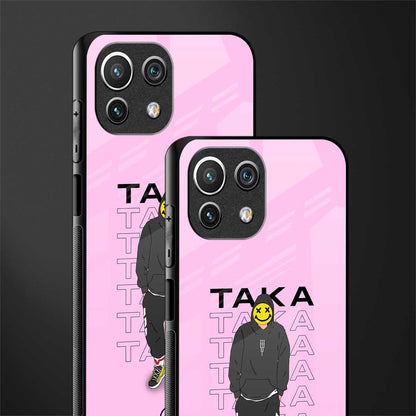 taka taka glass case for mi 11 lite image-2