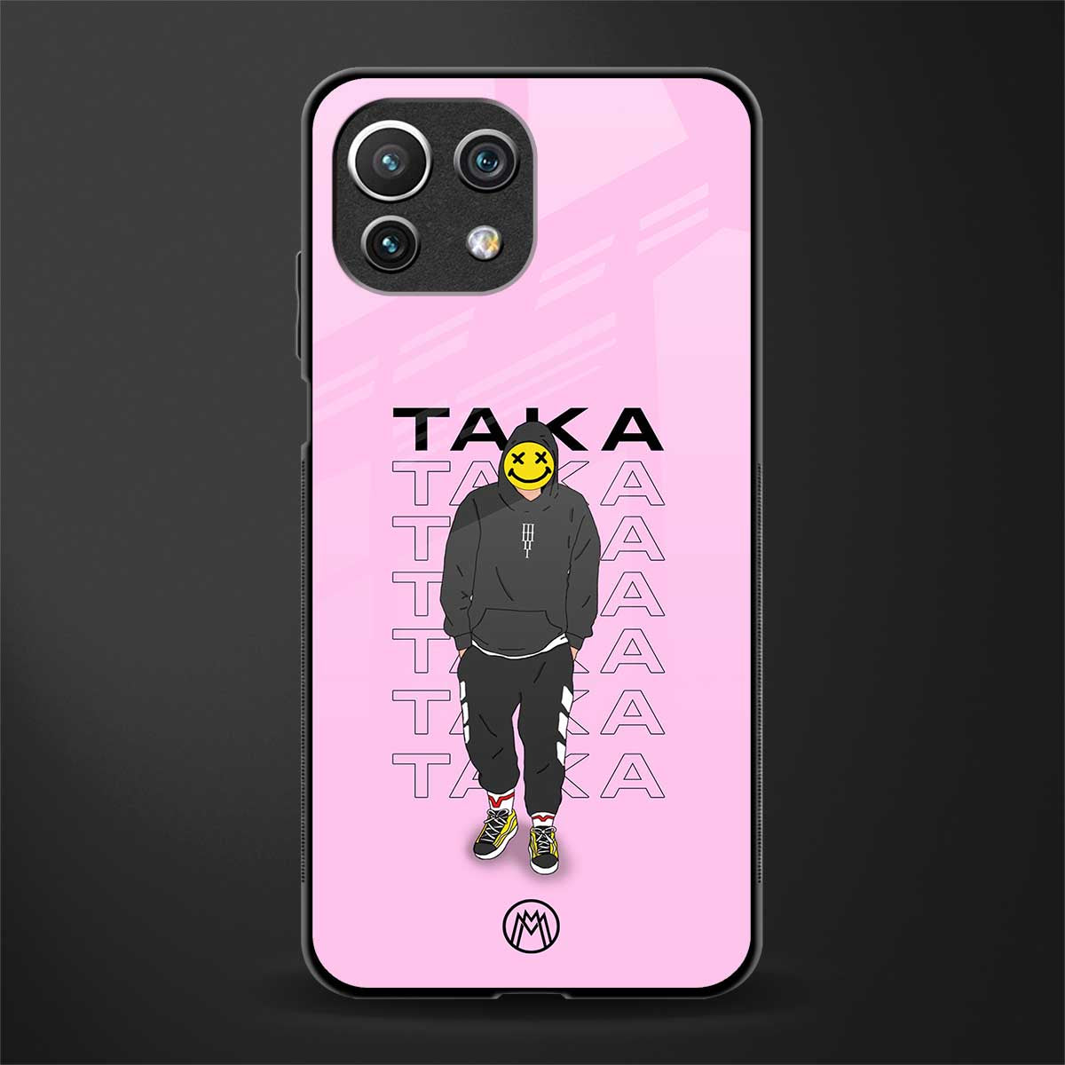 taka taka glass case for mi 11 lite image