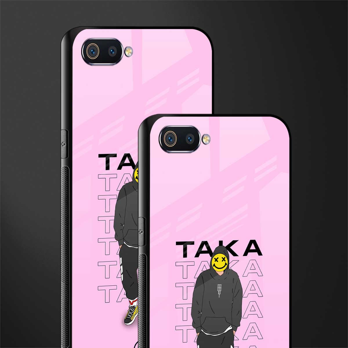 taka taka glass case for realme c2 image-2
