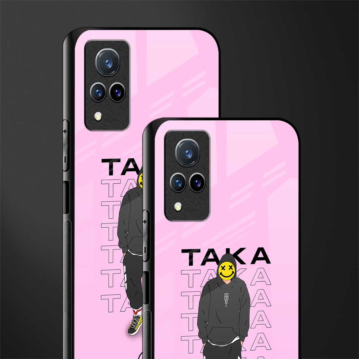 taka taka glass case for vivo v21 5g image-2