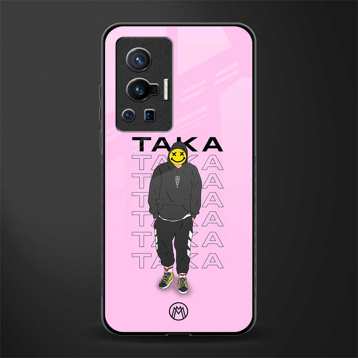 taka taka glass case for vivo x70 pro image