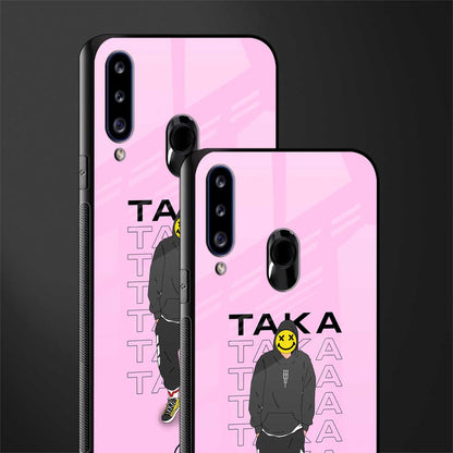 taka taka glass case for samsung galaxy a20s image-2