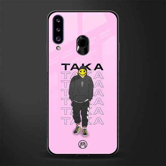 taka taka glass case for samsung galaxy a20s image