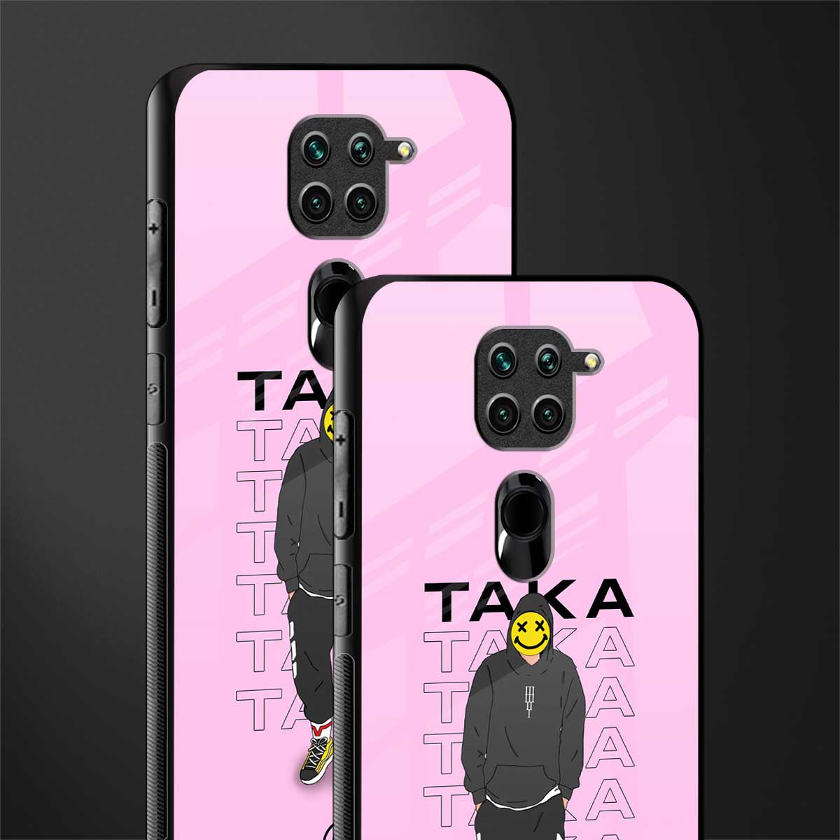 taka taka glass case for redmi note 9 image-2