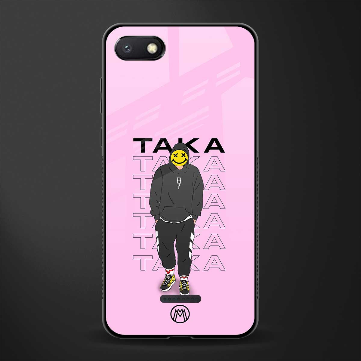 taka taka glass case for redmi 6a image