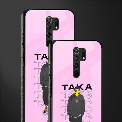 taka taka glass case for redmi 9 prime image-2