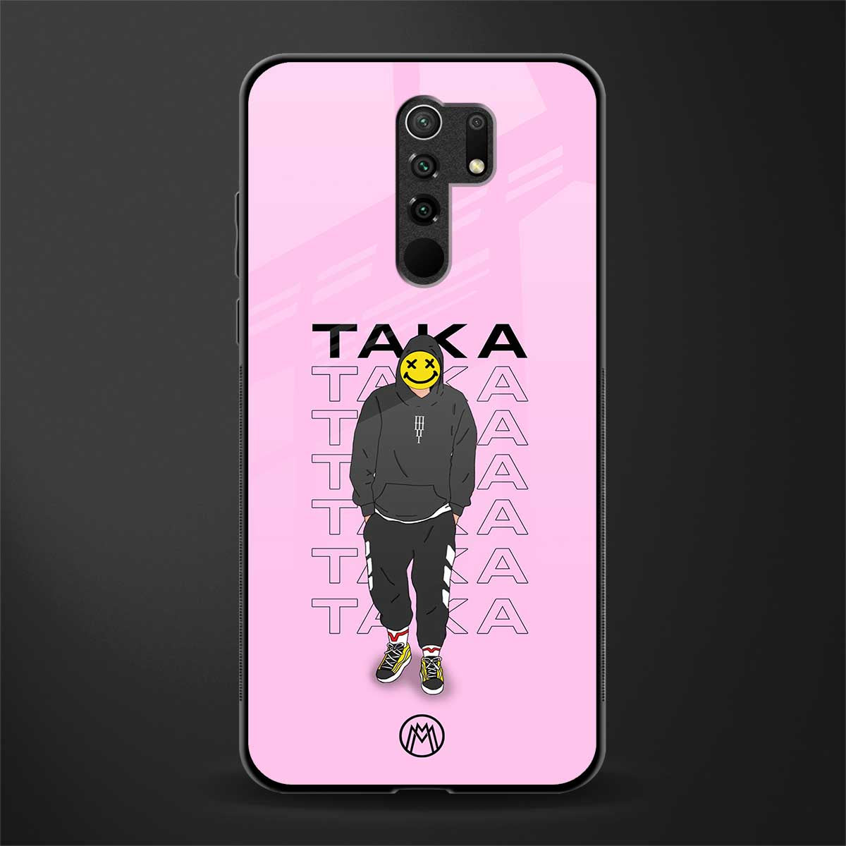 taka taka glass case for redmi 9 prime image