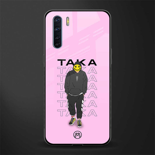 taka taka glass case for oppo f15 image