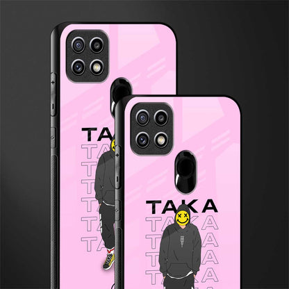 taka taka glass case for oppo a15s image-2