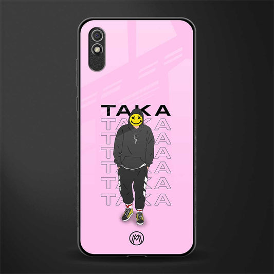 taka taka glass case for redmi 9i image