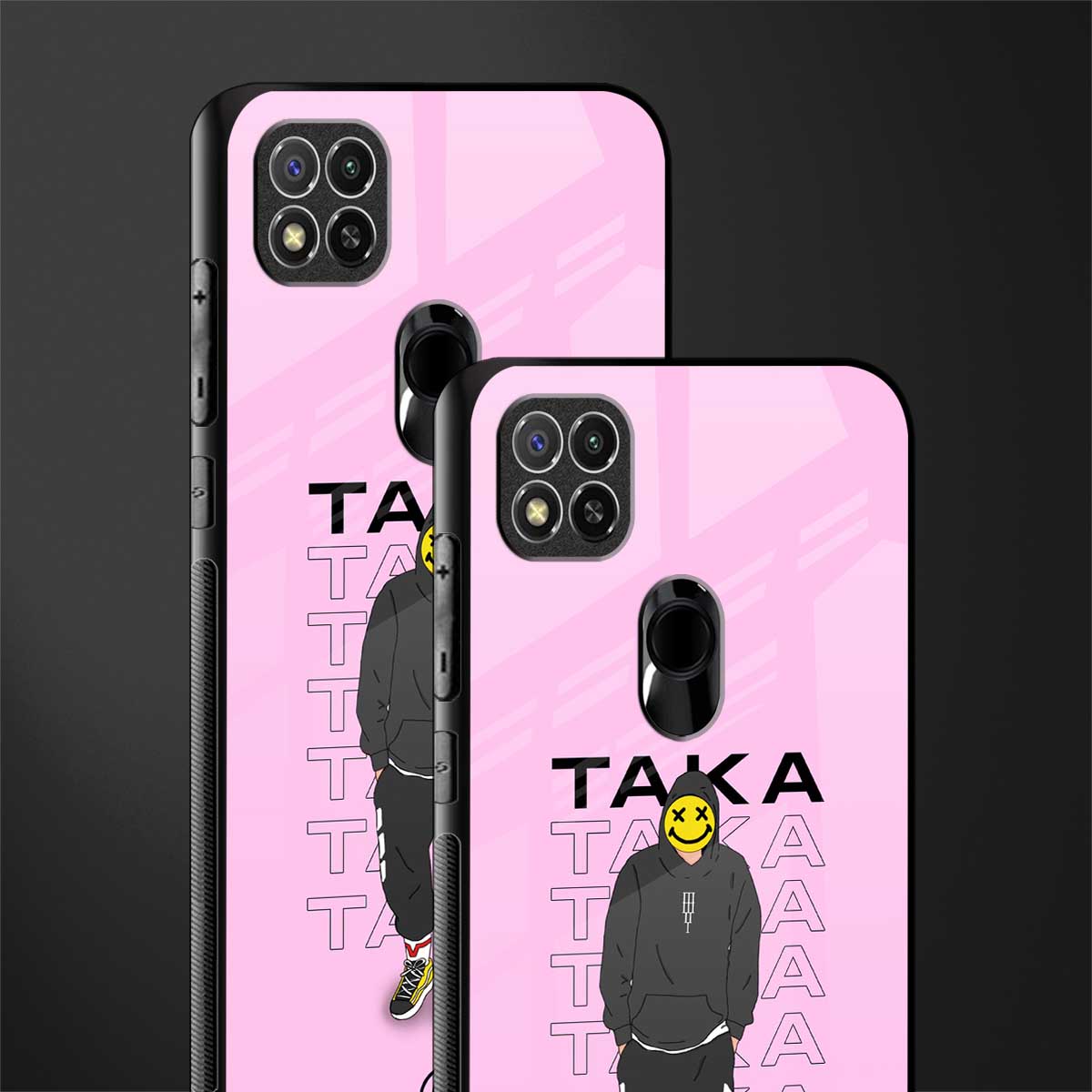 taka taka glass case for redmi 9c image-2