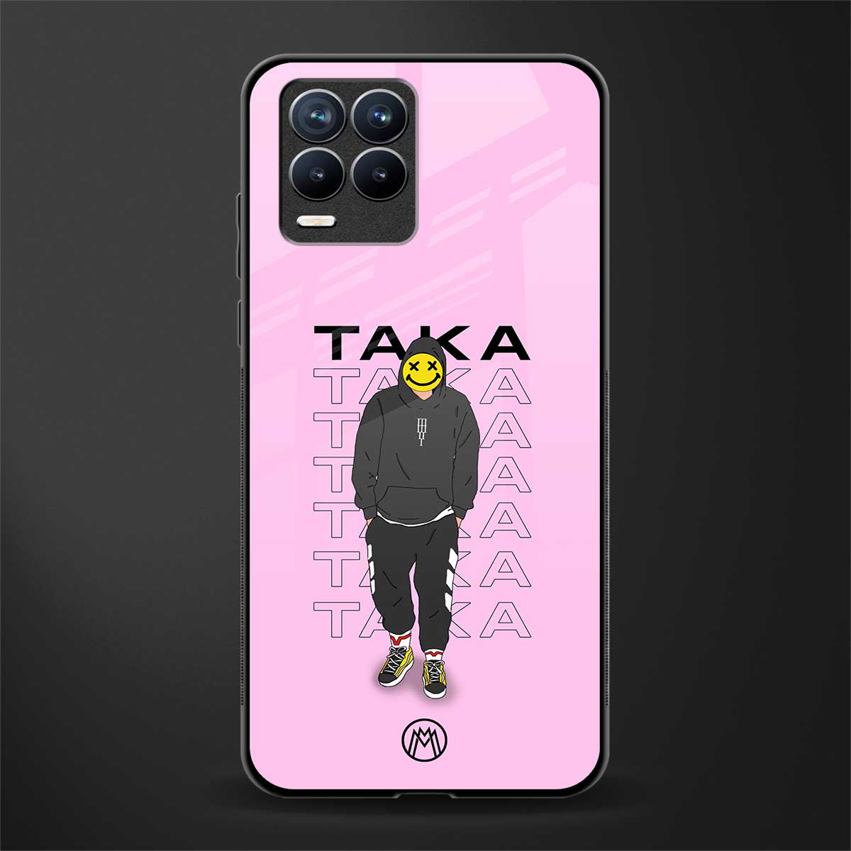 taka taka glass case for realme 8 4g image