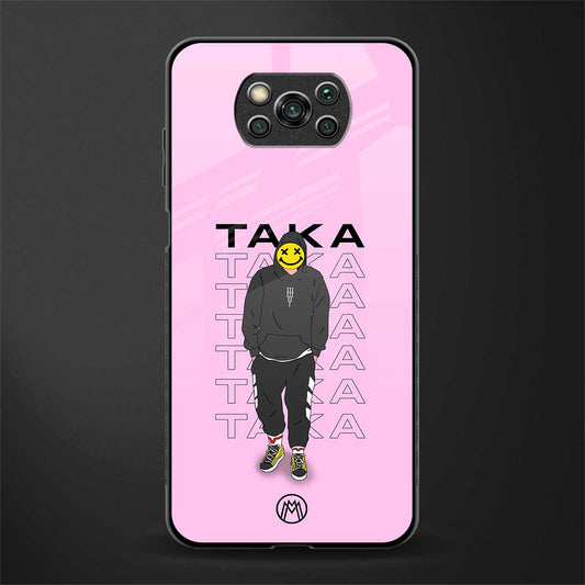 taka taka glass case for poco x3 image