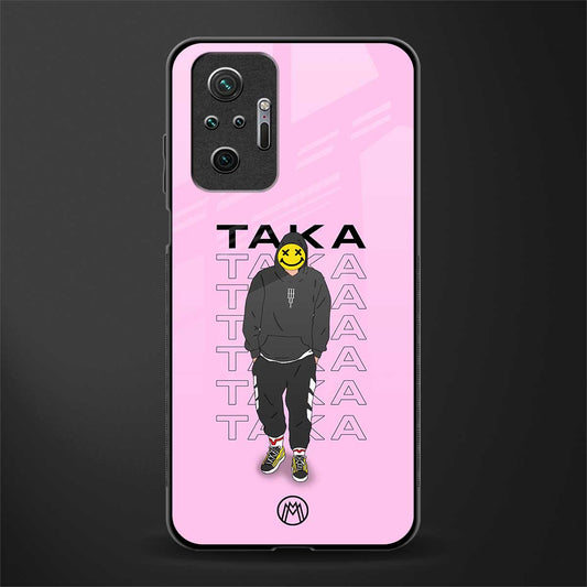 taka taka glass case for redmi note 10 pro image