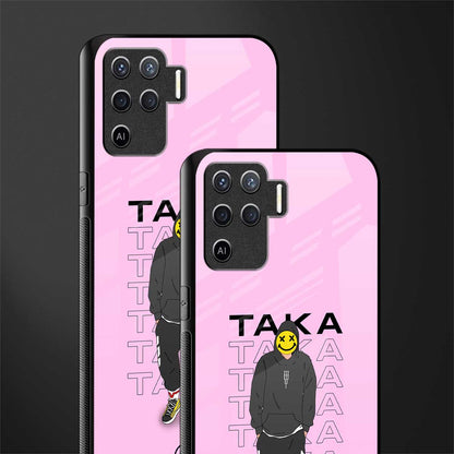 taka taka glass case for oppo f19 pro image-2