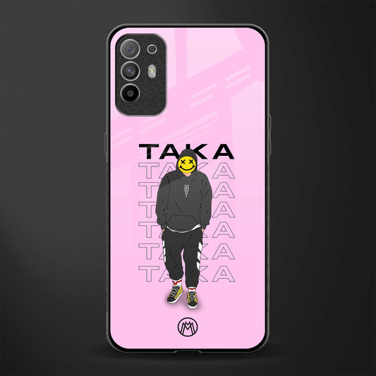 taka taka glass case for oppo f19 pro plus image